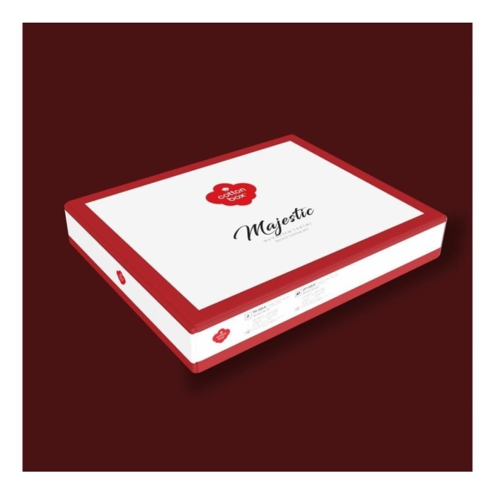 Cotton Box Majestic Seri Çift Kişilik Nevresim Takımı Delmor Lacivert