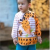 diamondstar  Zürafa Desenli Uzun Kollu Unisex Bebek Mama Önlüğü  0-2 yaş
