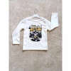 Diamondstar Baskılı Bisiklet Yaka Sweatshirt Uzun Kollu