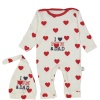 DİAMONDSTAR ERKEK 3/12 AY KALPLİ MUM DAD TULUM