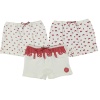 DİAMONDSTAR KIZ 3/12 YAŞ KARIŞIK DESENLİ  BOXER SET