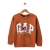Erkek Çocuk Bisiklet Yaka Baskılı Sweatshirt