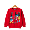 Erkek Çocuk Bisiklet Yaka Karekter Baskılı Sweatshirt