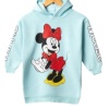 Kız Çocuk Kapşonlu Mini Mouse Tunik  Sweatshirt 4/8 Yaş