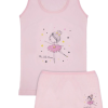 KIZ 3/12 YAŞ KARIŞIK DESENLİ ATLET VE BOXER SET