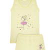 KIZ 3/12 YAŞ KARIŞIK DESENLİ ATLET VE BOXER SET