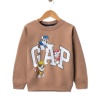 Erkek Çocuk Bisiklet Yaka Karekter Baskılı Sweatshirt