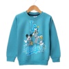 Erkek Çocuk Bisiklet Yaka Karekter Baskılı Sweatshirt