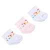 Kız Bebe Havlu Üçlü Set 1 Ay,6 Ay Çorap