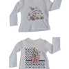 Kız Çocuk Bisiklet Yaka Baskılı Sweatshirt 2/5 yaş