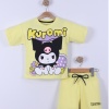 Karekter Baskılı Kız Çocuk T-Shirt Şort Takım 3/6 yaş