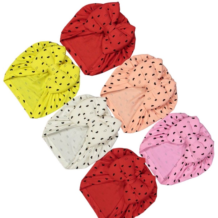 0/12 ay Kurdelalı Bebek Bone Bandana seti