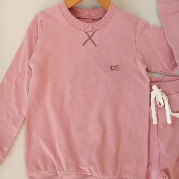 diamondstar Basic Karyoka Detaylı pijama Takım 5-8 Yaş