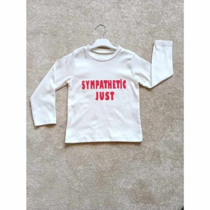 Diamondstar Baskılı Bisiklet Yaka Sweatshirt Uzun Kollu Pamuklu