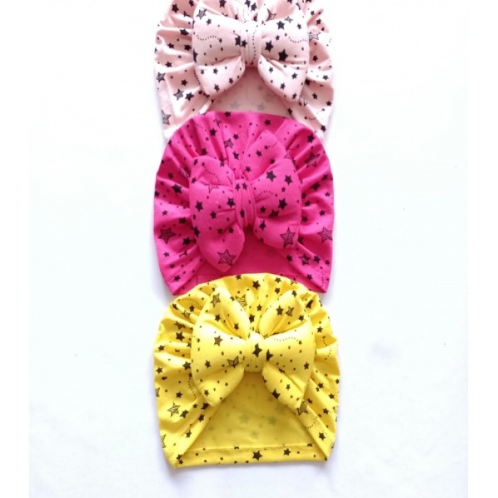 Diamondstar Kurdelalı Bebek Bone Bandana seti