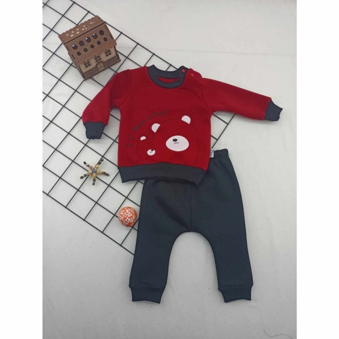 DİAMONDSTAR KİDS 3İP ŞARDONLU EŞOFMAN TAKIM