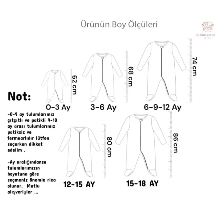 DİAMONDSTAR KIZ  9-18 AY ZEBRA BASKILI 3 LÜ TEK BOY TULUM SETİ