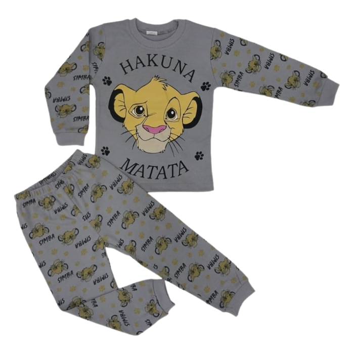 ASLAN DESEN PİJAMA TAKIM 1/3 YAŞ