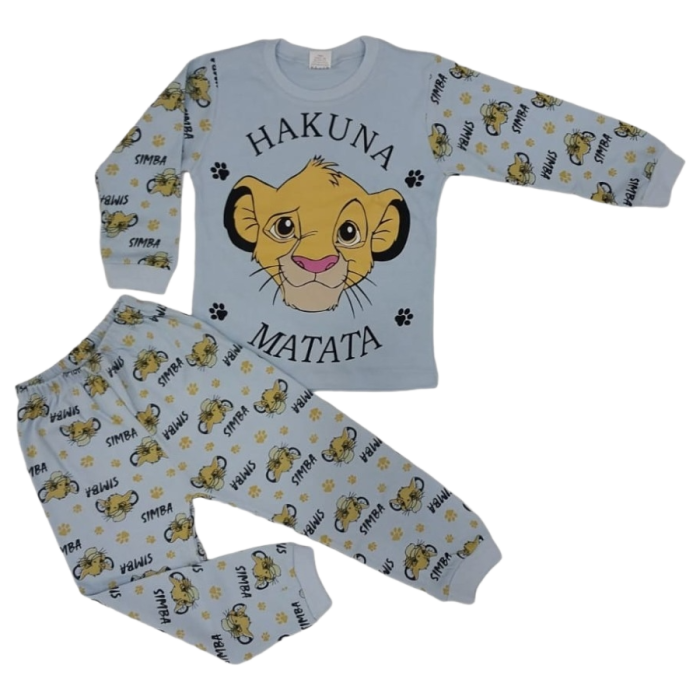 ASLAN DESEN PİJAMA TAKIM 1/3 YAŞ