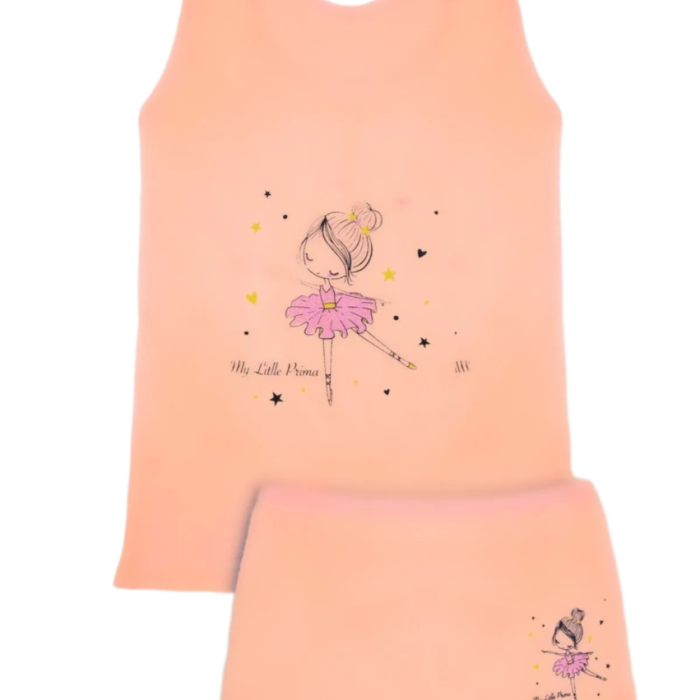 KIZ 3/12 YAŞ KARIŞIK DESENLİ ATLET VE BOXER SET