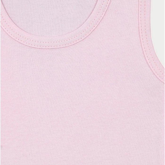 5li Kız Bebek Askılı Çıtçıtlı Body %100 Pamuk 3/6 Ay