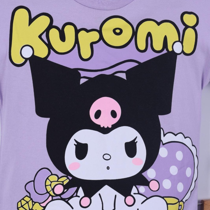 Karekter Baskılı Kız Çocuk T-Shirt Şort Takım 3/6 yaş