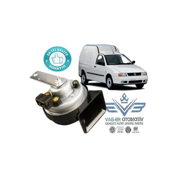 Caddy 1995-2004 Arası Düşük Ton Tiz Korna Salyangoz Tip 3b0951221