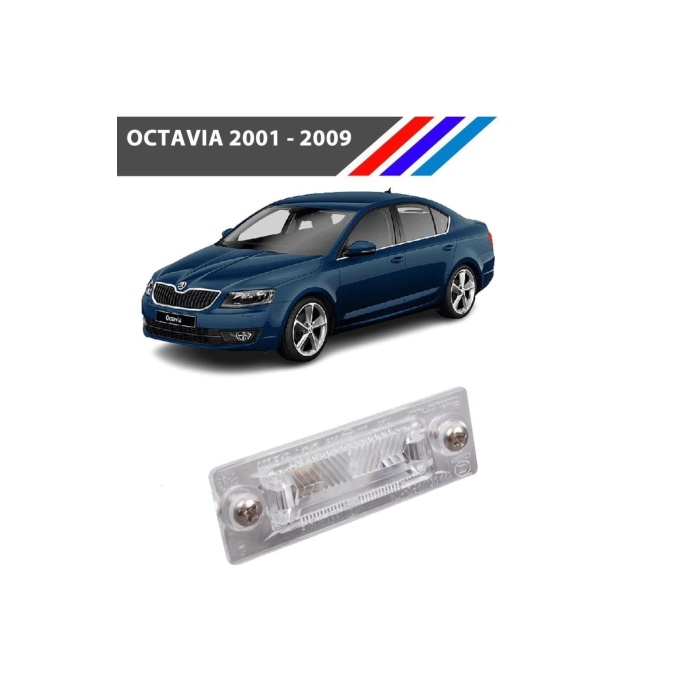Skoda Octavia Arka Plaka Lambası 1 Adet 2001 - 2009 3b5943021e