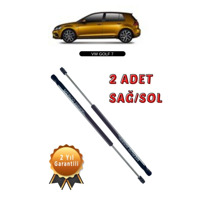 Volkswagen Golf 7 (2012-2017) 5g6827550c Bagaj Amortisörü Takım