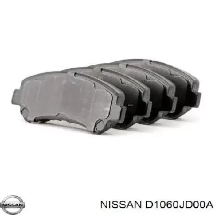 NİSSAN X-TRAİL 2008-2011 ÖN FREN BALATA TAKIMI BENZİN-DİZEL D1060-JD00A