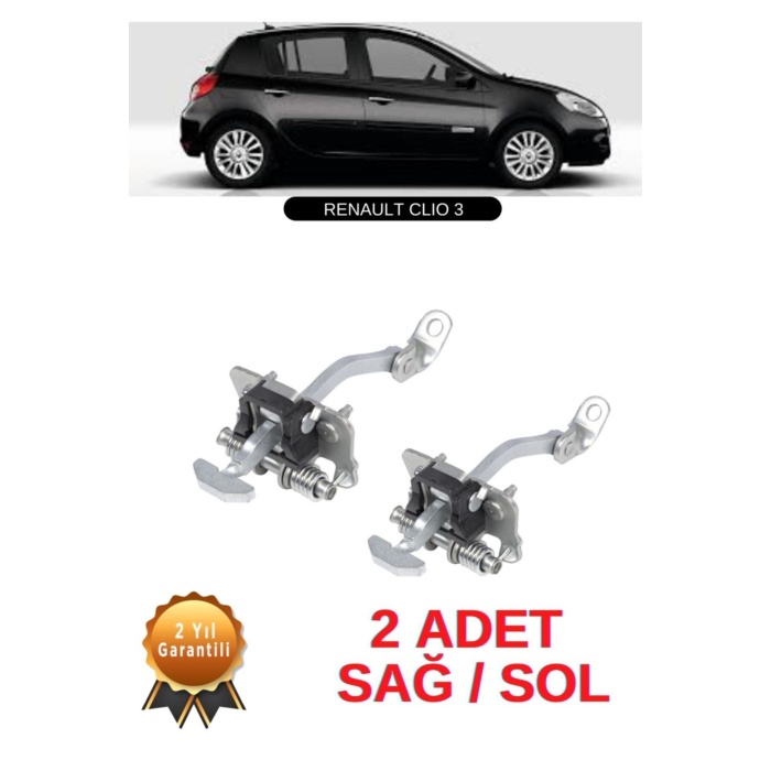 Renault Clio 3 (05-15) Arka Kapı Gergisi Takım 7700842859