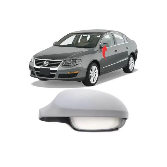 PASSAT B6 SOL(ŞOFÖR) DİKİZ AYNA KAPAĞI 2006-2007-2008-2009-2010-2011 3c0857537a