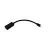 Beek Mini DisplayPort (mini DP) &lt;-&gt; HDMI Adaptörü, Kablolu, mini DP Erkek - HDMI tip A Dişi, altın kaplama, 1080P@60Hz, siyah renk, 0.20 metre&lt;br&gt;Beek Mini Display to HDMI Adapter, Mini DP M/HDMI F, Gold Plated, 1080P@60Hz, Black, 0.2M