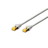 Digitus CAT 6A S-FTP Patch Kablosu, LSZH, Cu, AWG 26/7, 25 metre, gri renk&lt;br&gt;Digitus CAT 6A S-FTP patch cord, Cu, LSZH AWG 26/7, length 25 m, color grey