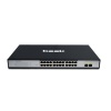 24 Ports 10/100/1000Mbps Managed PoESwitch with 2 Gigabit SFP