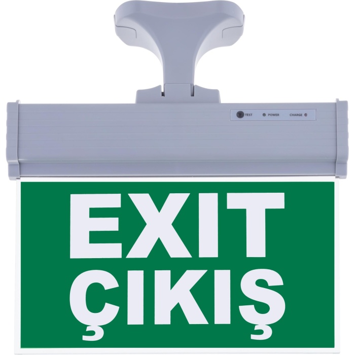 SG071-D2 Çift Yönlü Acil Yönlendirme Armatürü (Askı Aparatlı) Exit Çıkış