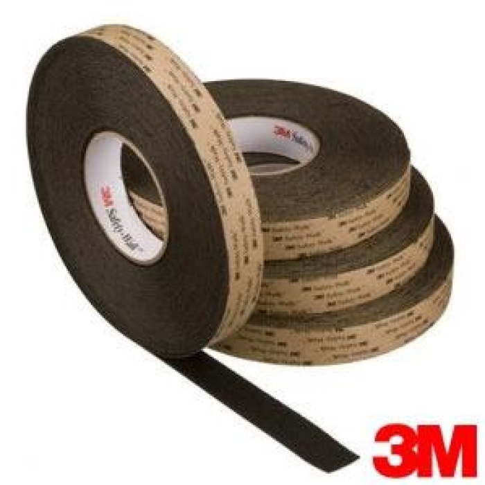 3M Siyah Merdiven Ve Zemin Kaydırmaz Kaymaz Bant 25mm x 18m TdrTR