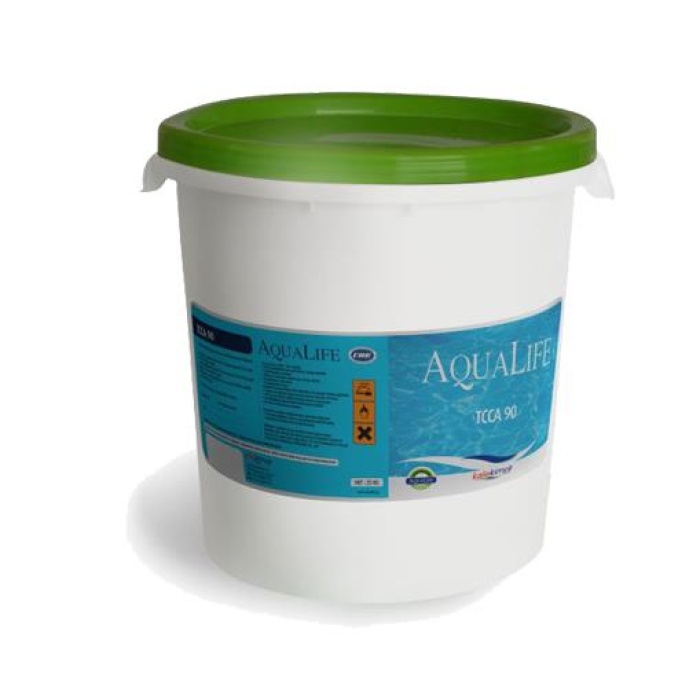 Aqualife Tcca %90 Stabil Aktif Granül Havuz Klor 25 kg TdrTR