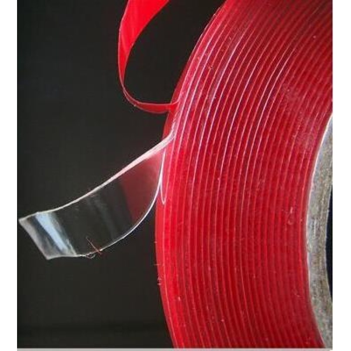 Silikon Şeffaf Çift Taraflı Bant 15mm x 33mt TdrTR