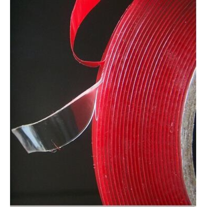 Silikon Şeffaf Çift Taraflı Bant 12mm x 33mt TdrTR