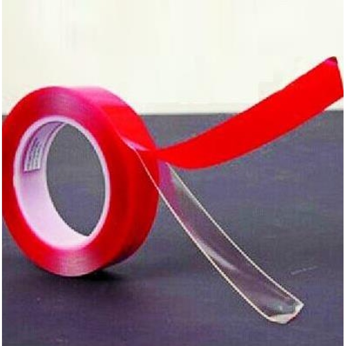 Silikon Şeffaf Çift Taraflı Bant 25mm x 5mt TdrTR