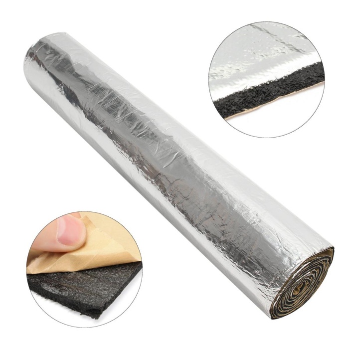 Alüminyum Takviyeli Oto Ses Yalıtım 6mm 1mt x 1mt TdrTR