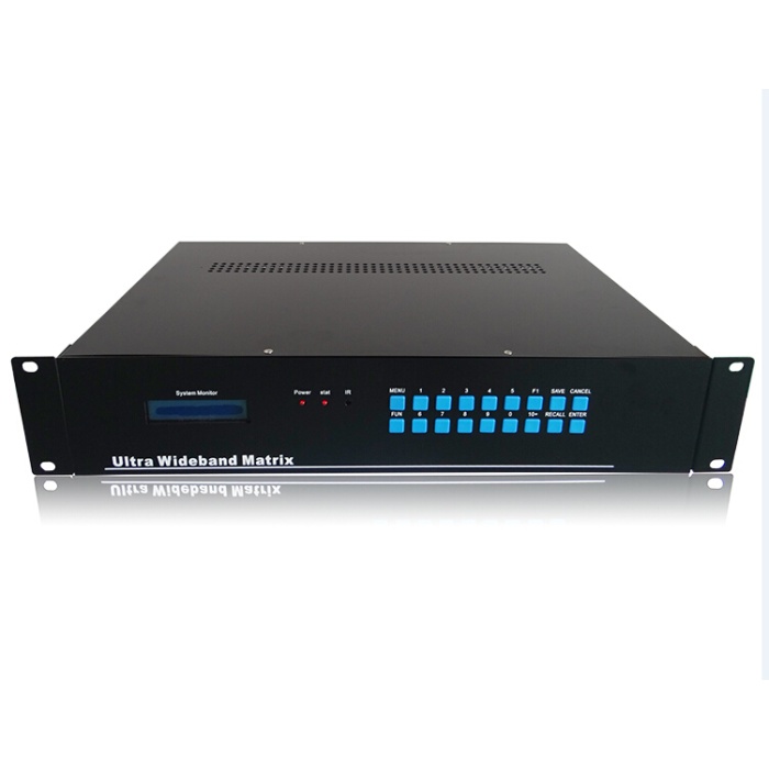 Beek HDMI Matrix 16 x 16&lt;br&gt;16 giriş 16 çıkış&lt;br&gt;RJ45 port&lt;br&gt;RS232 port&lt;br&gt;HDMI 1.4b&lt;br&gt;HDCP 1.2&lt;br&gt;1080p/60Hz çözünürlük&lt;br&gt;Uzaktan kumanda ile yönetim&lt;br&gt;RS232 arayüz