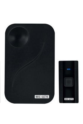 HOROZ FUJI-D 3VDC FULL SİYAH KABLOSUZ KAPI ZİLİ