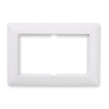 GÜNSAN VISAGE BEYAZ İKİLİ PRİZ ÇERÇEVE