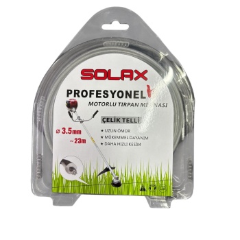 Solax Çelik Telli Tırpan Misinası 3,5 mm 23 Metre