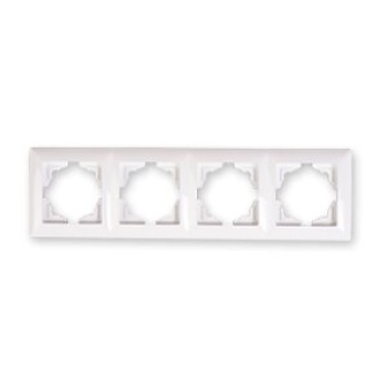 GÜNSAN VISAGE BEYAZ DÖRTLÜ ÇERÇEVE