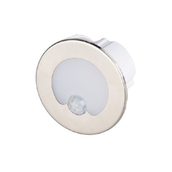 CATA 1,5W GÜNIŞIĞI YUVARLAK SENSÖRLÜ KORİDOR MERDİVEN ARMATÜR (SATİN KASA)