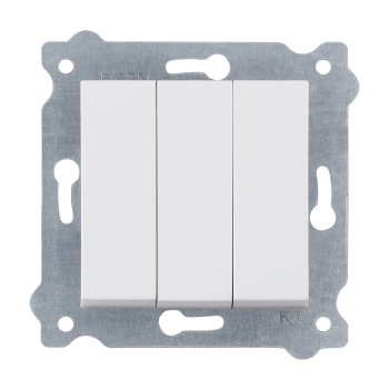 EXEN KAREL BEYAZ ÜÇLÜ ANAHTAR (MKZ)