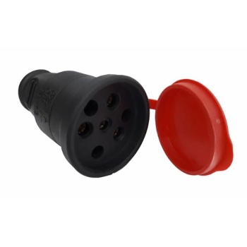Kauçuk 380 Volt Trifaze Dişi Fiş